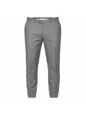 Manzini Super 120’s Men’s Size 38 Gray Dress Pants Made in Italy Wool Blend